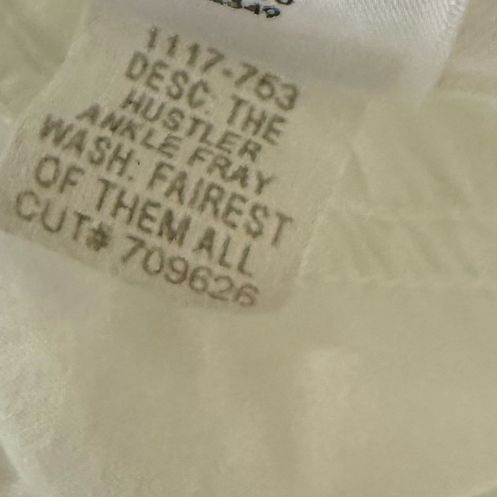 MOTHER The Hustler Ankle Fray Jeans Size 30 🌸🌸🌸 - Picture 11 of 14